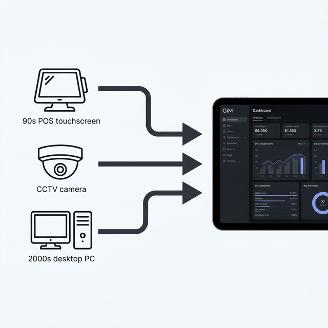 GiM Integration: Legacy Systems → GiM Dashboard